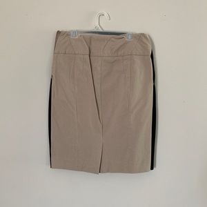 The Limited Beige Pencil Skirt